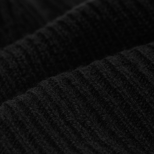 Original Favorites Cashmere Wool Beanie: Black