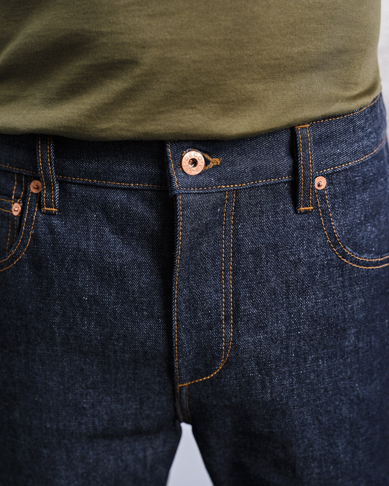 Deco Denim Straight Jeans | Selvedge