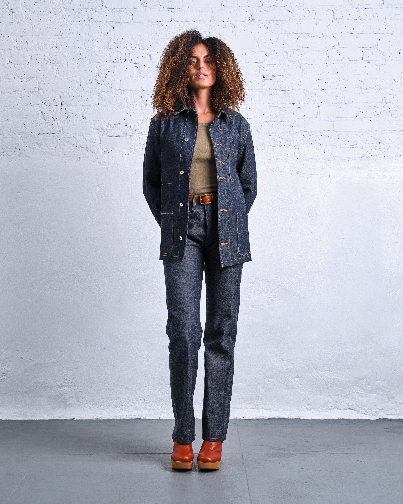 selvedge denim blazers
