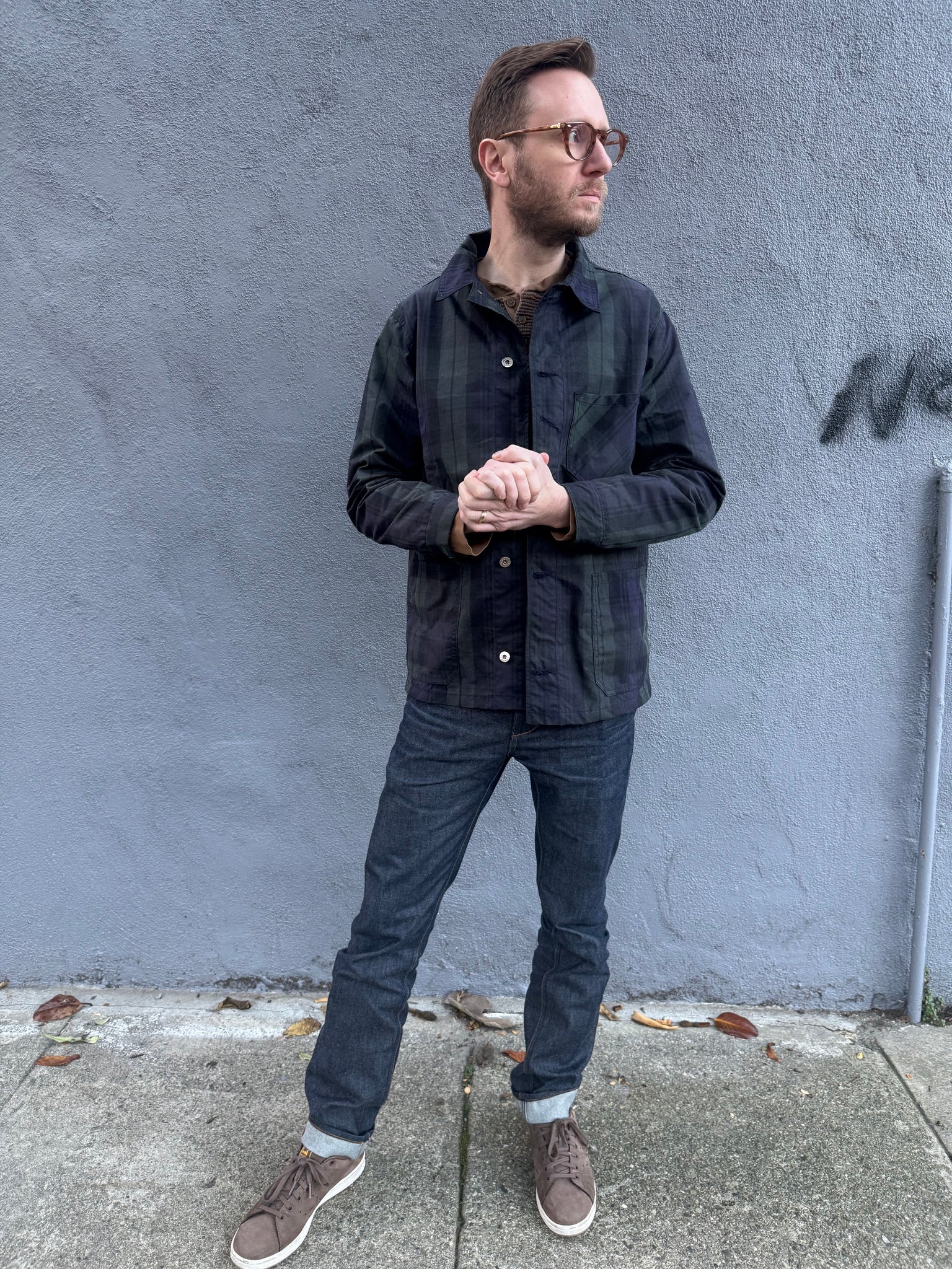 Deco Denim Chore Coat | Highland Waxed