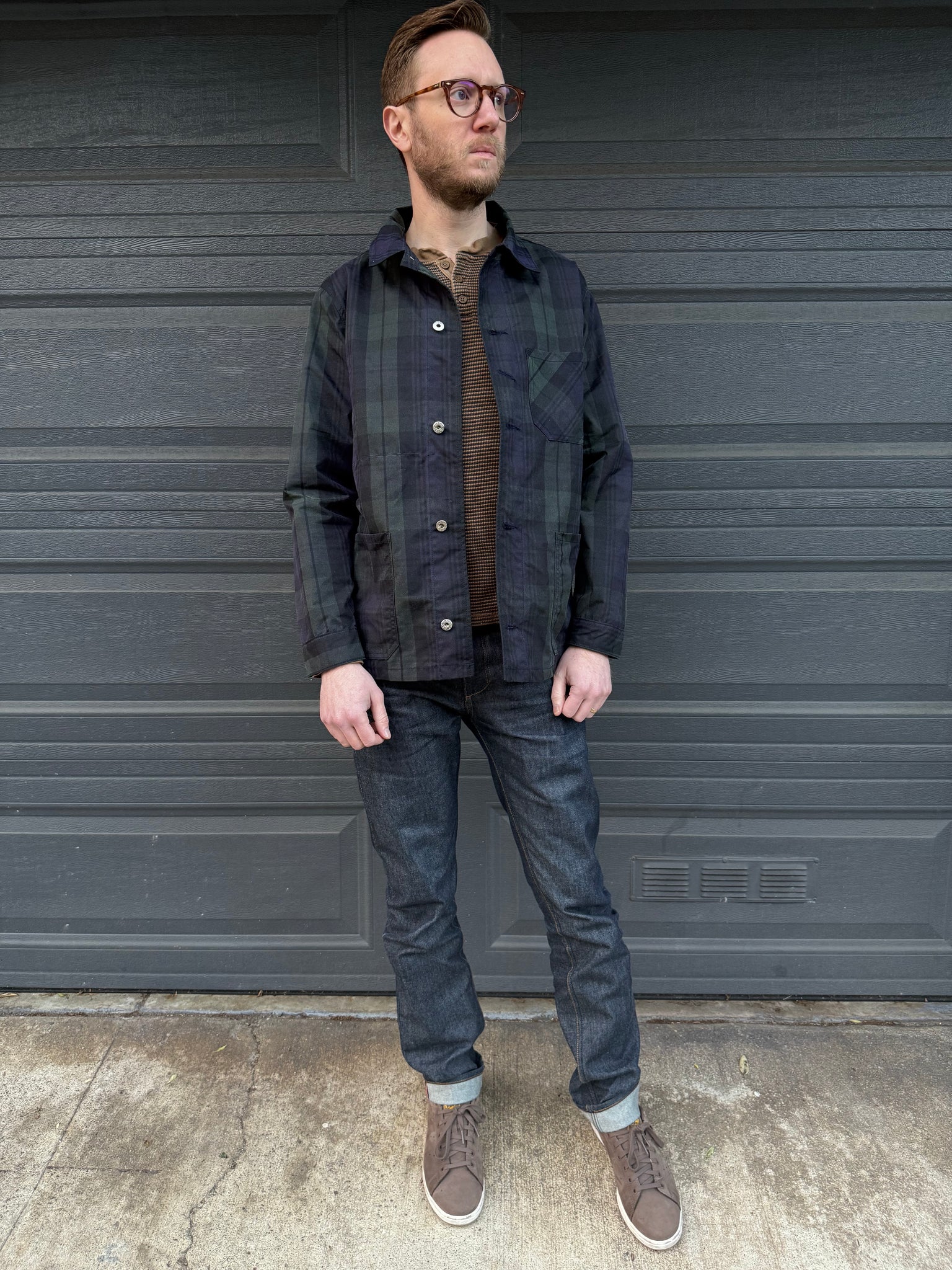 Deco Denim Chore Coat | Highland Waxed