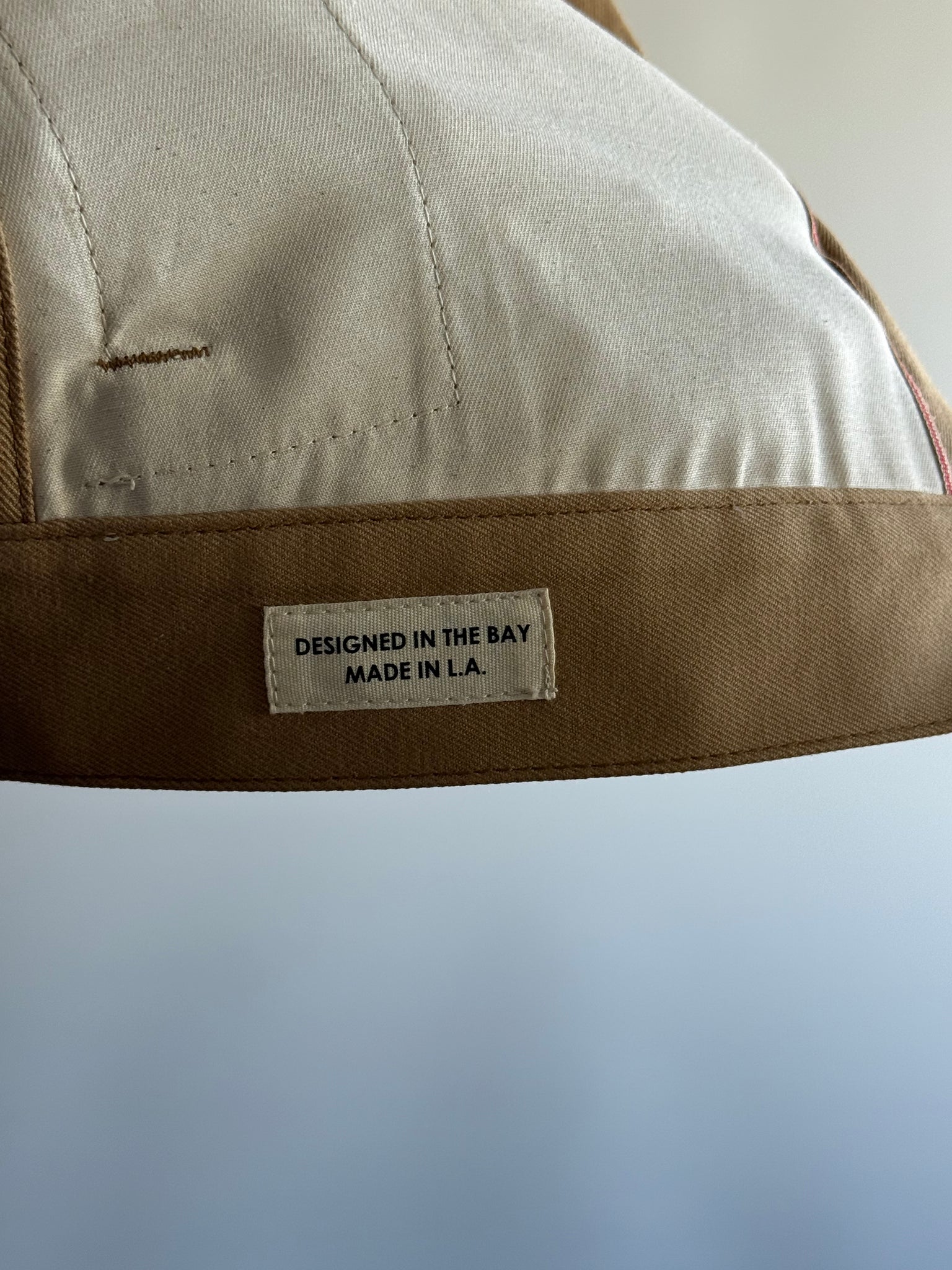 Lightweight Selvedge Khaki Trucker Jacket