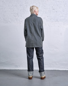 Deco Denim Chore Coat | Railroad Stripe