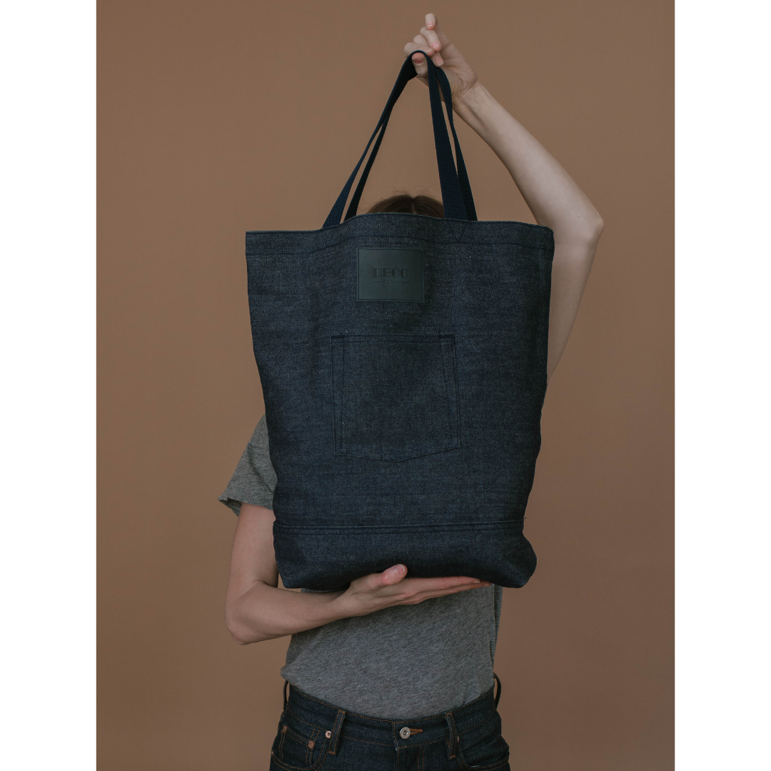 RRL TRIM DENIM TOTE BAG ブラック 三越伊勢丹 | DOUBLE RL RALPH LAUREN/ダブル アール エル