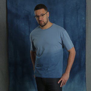Indigo Dyed T-Shirt: Blue
